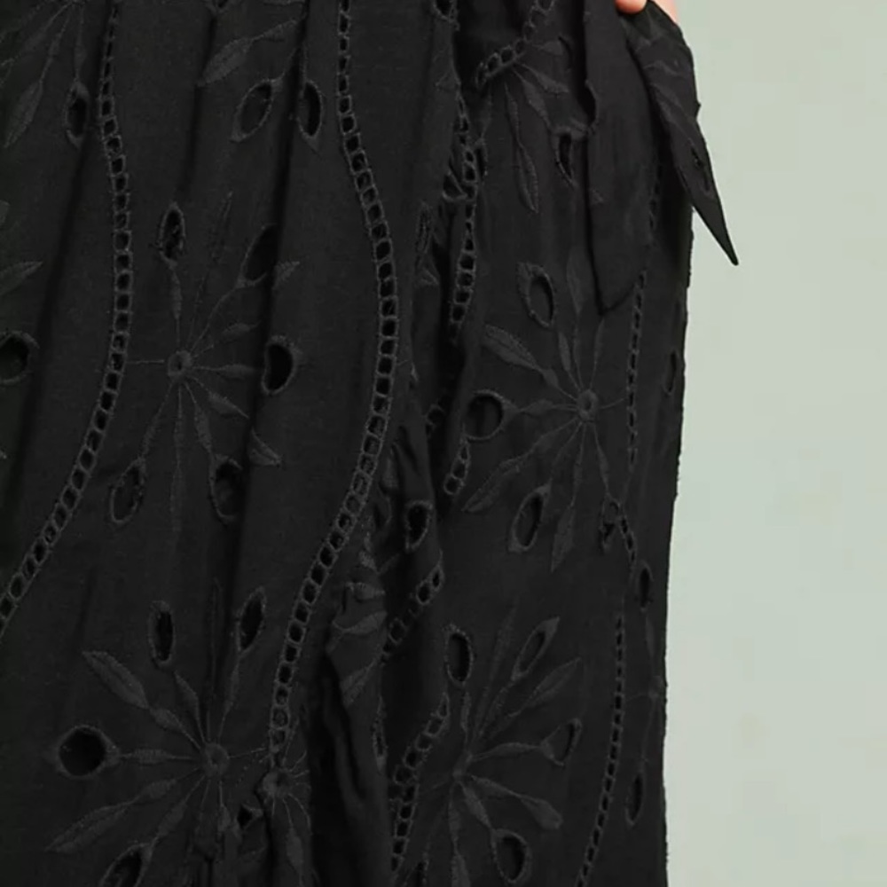Maeve By Anthropologie Eyelet Wrap Skirt - Picture 2 of 3